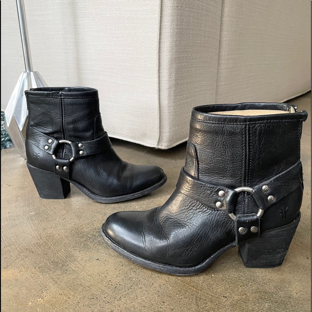 Frye Tabitha Harness Short Boot